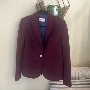 Willow Glenn by Andrew Marc Women's Plum Blazer Size 8